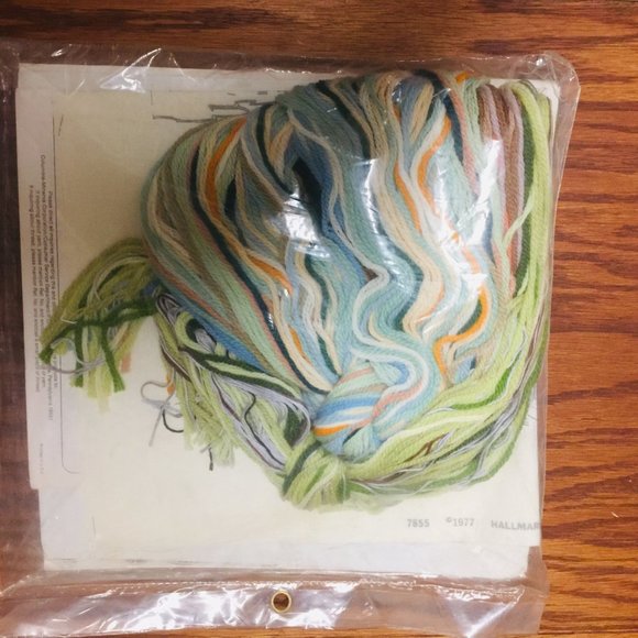 Crewel Picture Kit Ducks Blue Winged Teal #7855 - Picture 5 of 6